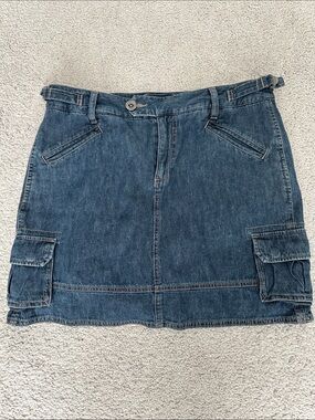 Sonoma Blue Denim Cargo Skort
